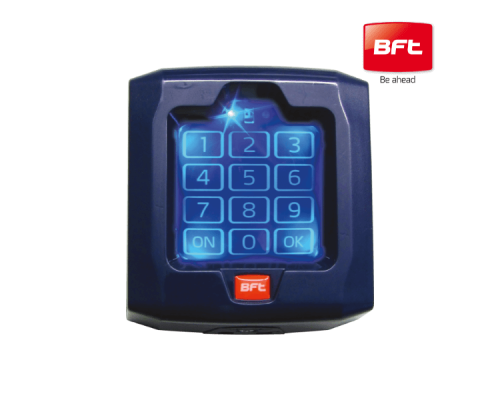 QBO TOUCH пульт кодовый 10-канальный беспроводной, в корпусе IP 55