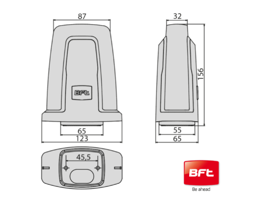 RADIUS LED BT A R1 W 24V сигнальная лампа прозрачная-lux со встроенной антенной