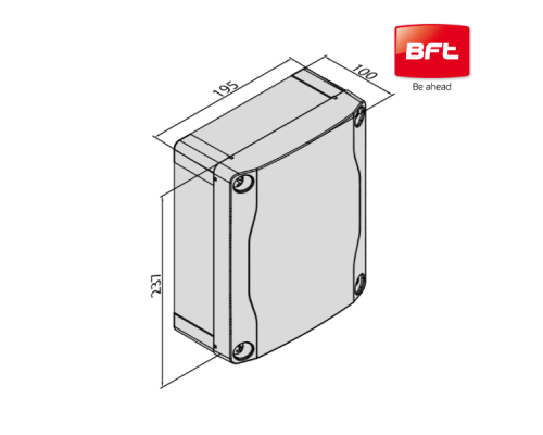 BBT BAT CBOX FLAT — комплект резервного питания (универсальный) в боксе для серии BFT BT.