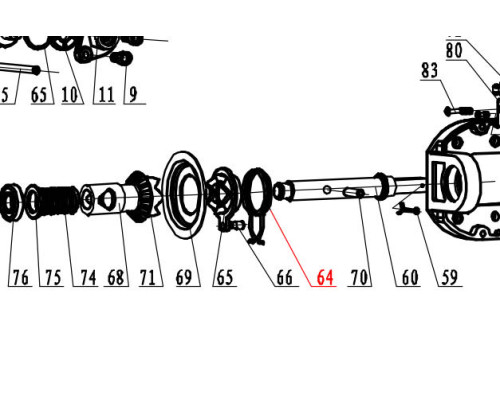 KGT3-50/6-50.64 Пружинка