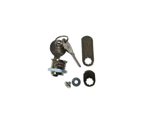 RL659 Серцевина замка+2ключі (довгий + короткий язичок)
