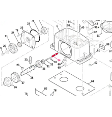 RS408 Палець розблокування H30/M30
