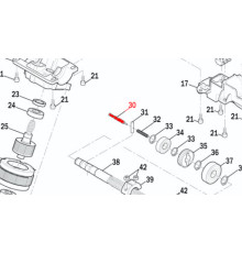 RS512 Штифт(палець) розблокування 7*54 [R20.32]
