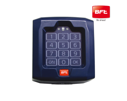 QBO TOUCH пульт кодовый 10-канальный беспроводной, в корпусе IP 55